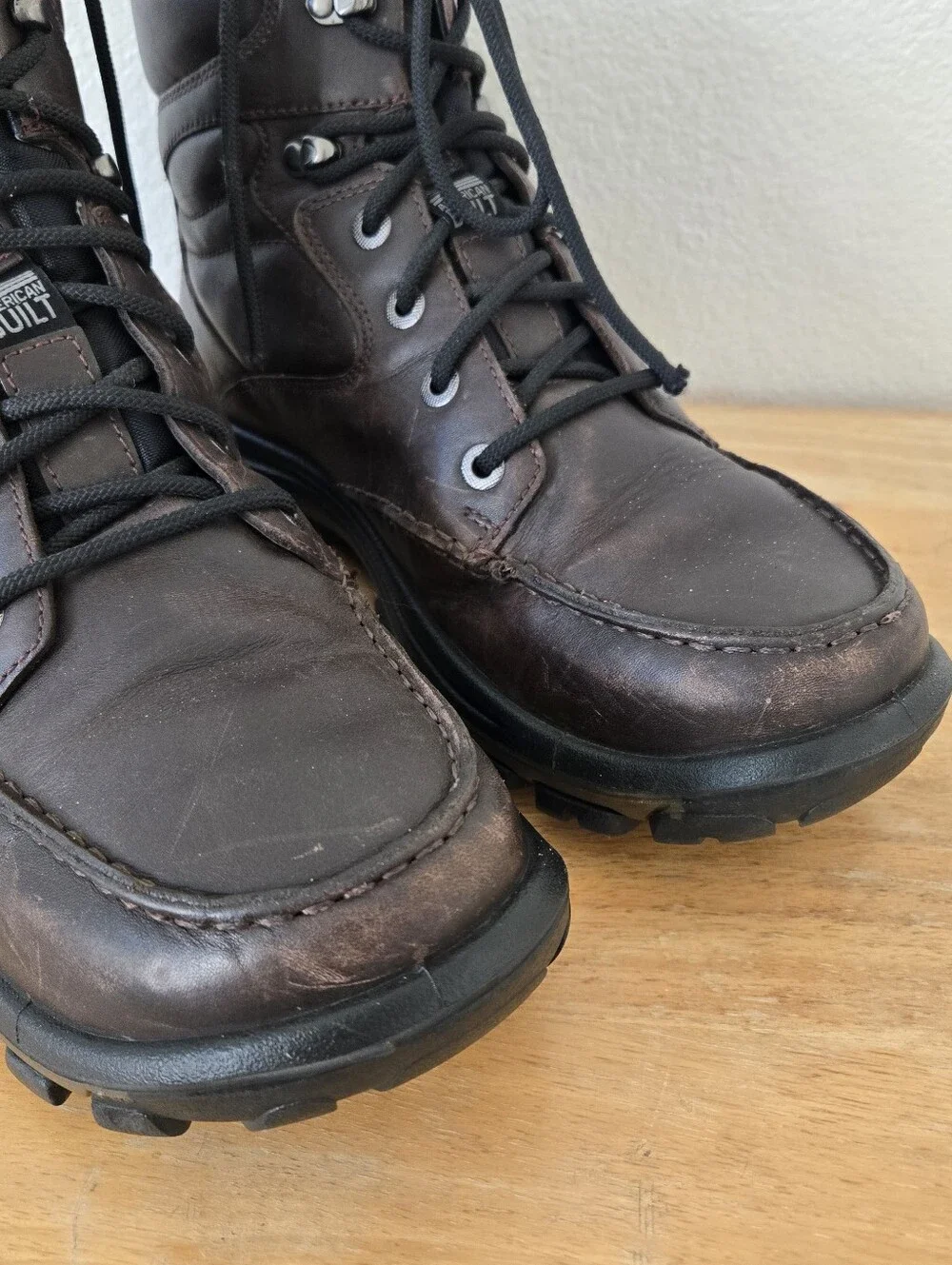 Keen Anchor Park Boots‎ Mens Size 11 Waterproof Brown Leather Casual Workwear
